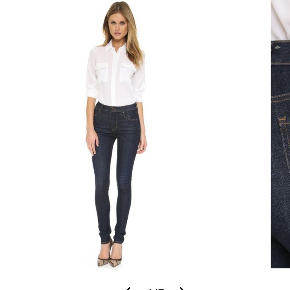 CITIZENS OF HUMANITY Carlie High rise sculpt skinny jeans dark blue 24